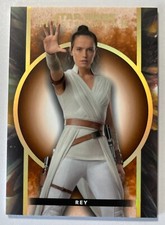 2022 Topps Star Wars Masterwork Rey Orange Parallel 1/10 Daisy Ridley #16