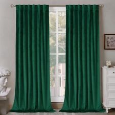 BGment Emerald Velvet Curtains 96 Inch for Living Room Thermal Insulated Room...