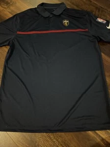 Polo Nike Cleveland Cavaliers NBA nuova da uomo taglia media Navy Cavs - Foto 1 di 4