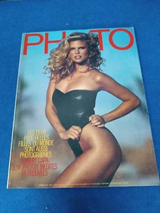 VINTAGE FRENCH PHOTO MAGAZINE Nº189 1983 CHRISTIE BRINKLEY COVER AND MORE - Picture 1 of 5