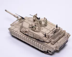 1/72 Panzerkampf US M1A2 TUSK1 AbramsM1 Main Battle Tank Sand Fertigmodell - Bild 1 von 8