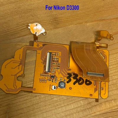Original Camera Rear Button Key Board Group Screen Flex Cable for Nikon D3300 - Image 1 of 3