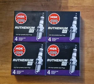 16 x NGK Ruthenium HX 96355 LFR5AHX Spark Plugs Dodge & RAM V8 5.7L 6.4L+others - Picture 1 of 12