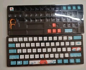 Coral Sea Keycaps 71 Key Set for 60 Percent Keyboard OEM profile - Picture 1 of 4