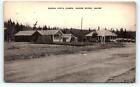 MOOSE RIVER, ME Maine ~ BUENA VISTA CAMPS c1940s Somerset County  Postcard