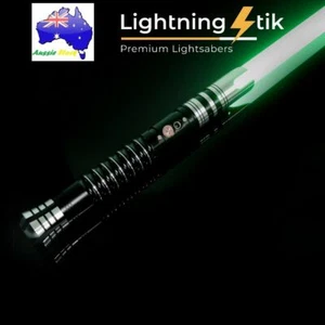 Sable de luz de metal sable de luz duradero Star Wars RGB LED horquilla de píxeles empuñadura 21 sonido - Imagen 1 de 7