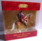 NIB Breyer Special Delivery Christmas Ornament SANTA AND HORSE #700640
