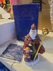 PIPKA EARTH ST. NICHOLAS 1997 LIMITED EDITION- ST. NICHOLAS #3125/9700 #11314 - Picture 1 of 5