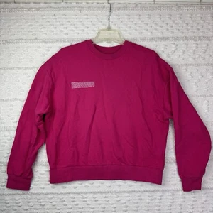 Sudadera Pangaia Para Hombre Talla M Cuello Redondo Rosa Caliente 100% Algodón Orgánico Natural - Imagen 1 de 14