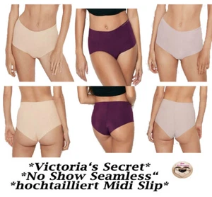 Victoria's Secret No Show hochtailliert Midi Slip Höschen*Panty*Gr. XS S M XL - Bild 1 von 28
