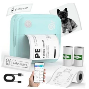 Label Maker - Portable Thermal Label Printer, Bluetooth Shipping Label - Picture 1 of 7