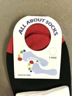 All About Socks 袜子 跑步、骑自行车、远足。  中号  — 第 1/4 张图片