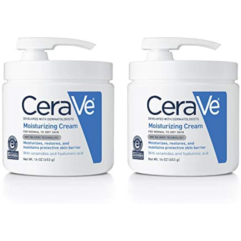 Cerave Moisturizing Cream With Pump 16 Ounce Ay22