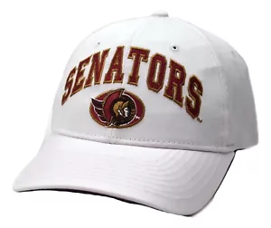 Ottawa Senators Zephyr NHL Team Z Sport White Cap Hat ( New with defects ) - Picture 1 of 8