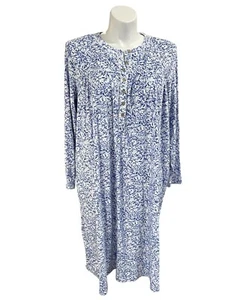 Aria Collection Women's Floral Nightgown XXLarge Pockets Excellent Condition - Picture 1 of 7
