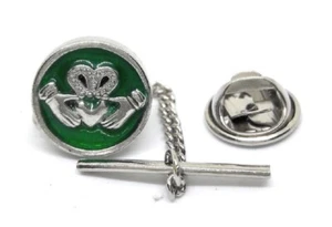 CLADDAGH TIE TACK / LAPEL PIN - Picture 1 of 4