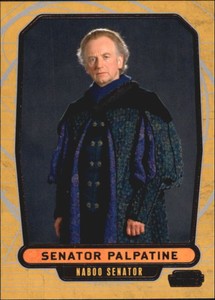 2012 Star Wars Galactic Files #7 Senator Palpatine - NM-MT