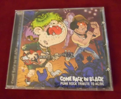 COME BACK IN BLACK, A PUNK ROCK TRIBUTE TO AC/DC ~ CD 2002 RARE ISSUE ~ NM/NM Foto 1 de 4