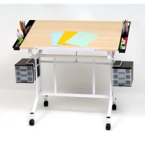 Studio Designs Pro Craft Station / White / Maple in UPS Box - Picture 1 of 1