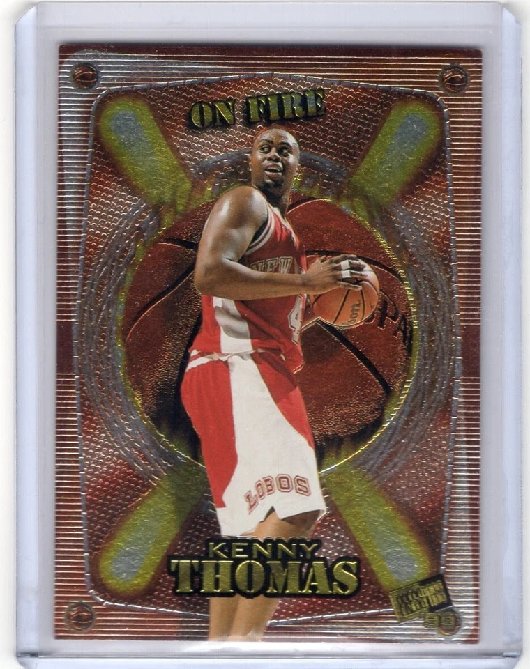 KENNY THOMAS 1999 Press Pass - ON FIRE #12 - FOGUETES - Imagem 1 de 1