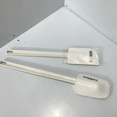 Пластиковый скребок/шпатель Winco, плоское лезвие, без бисфенола А! 4 дюйма и 16 дюймов - Изображение 1 из 4