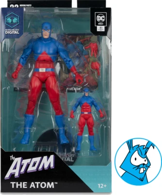 The Atom Digital - Silver Age - 7inch DC Direct McFarlane Figure - Image 1 of 4