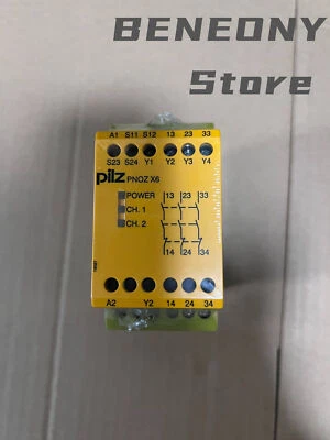 Relé de seguridad PILZ 774729 PNOZ X6 1 pieza nuevo envío rápido Foto 1 de 4