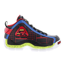 Zapatos de baloncesto deportivos de cuero negro Fila Grant Hill 2 1BM01753-027 para hombre