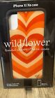 Wildflower Orange Heart Phone iPhone Case X/XS LIMITED EDITION Brand New