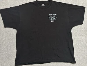 Huns Rugby 2010 Dia De Los Muertos Pub Crawl Drinking XXL T Shirt 2XL - Picture 1 of 11