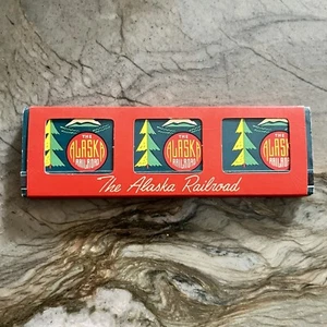 Vintage - New! The Alaska Railroad Matchbook Collection - Qty 6 - Picture 1 of 12