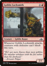 GOBLIN LOCKSMITH ~mtg NM/M Guilds of Ravnica Com x4