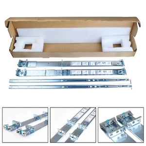 Kit rail statique Dell PowerEdge R620 R640 R440 R6415 R320 1U 053D7M - Photo 1/12