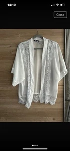 White Kimono Small - Picture 1 of 2