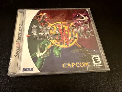 GigaWing (Sega Dreamcast, 2000) - Factory sealed - Case has scratch - Image 1 of 3