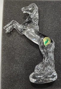 Figura de caballo de cría Waterford Crystal Animal Kingdom con caja - Imagen 1 de 6