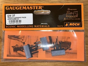 Gaugemaster GM37 OO Gauge Axle Hung Track Cleaning Pads (Pk 3) New in Packet - Picture 1 of 2