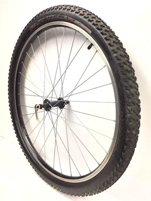 Черное переднее колесо велосипеда AlexRims 27,5 дюйма QR 2,0 дюйма шина горный велосипед 650B #A90 - Изображение 1 из 4