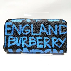 Cartera larga Burberry de cuero negro 4474073 - Imagen 1 de 11