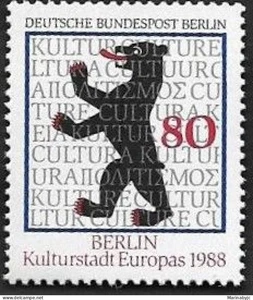 SKV)1988. Germany. Culture. 1 stamp (mnh). - Picture 1 of 1