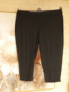 CAPRIS CINTURA ELÁSTICA JERSEY ELÁSTICO USADO EN EXCELENTE ESTADO NEGRO CATHERINES 2X 22/24W RAYÓN/ELÁSTICO - Imagen 1 de 1