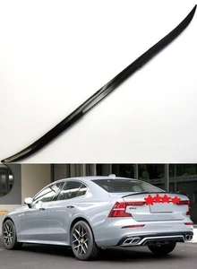 Rear Trunk Boot Spoiler Lip Wing Sport For Volvo S60 Sedan Limo T5 T6 2011-2018 - Picture 1 of 5