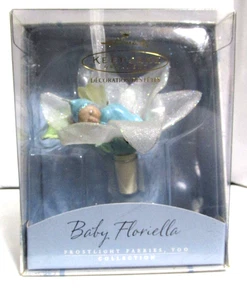 #26 - 2002 Hallmark Keepsake Frostlight Faeries, Too " Baby Floriello " - New - Picture 1 of 3
