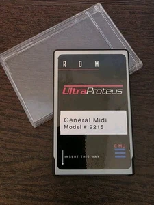 Tarjeta ROM #1 RARA EMU Ultra Proteus General MIDI Modelo # 9215 - Imagen 1 de 3