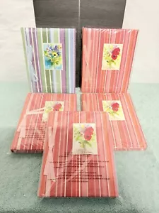 NIB Jumbo Lined Cloth Journal Markings by CR Gibson Lined Choice Pink or Purple - Picture 1 of 11