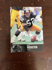 1997 Upper Deck Legends Mike Webster Pittsburgh STEELER Card
