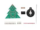 Zestaw lutowniczy, zrób to sam, choinka SMD, mini gadżet świąteczny z migającymi diodami LED