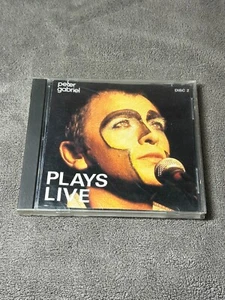 Peter Gabriel - Plays Live - Disc 2 - Geffen - VG - Japan - Flat $5.00 Shipping - Picture 1 of 3