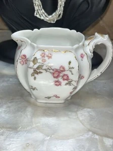 H&Co L France Haviland Limoges Crema Rosa Rosas - Imagen 1 de 9