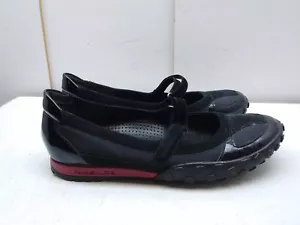Cole Haan Women 6.5B Black Leather Ballet Flat Janes Driving Shoes G Series 37.5 - Picture 1 of 4